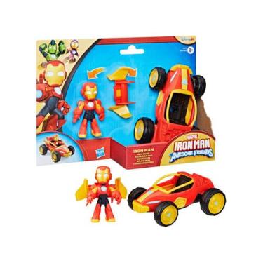 Imagem de Boneco Iron Man and his Awesome Friends Marvel - Hasbro, Iron Man and 