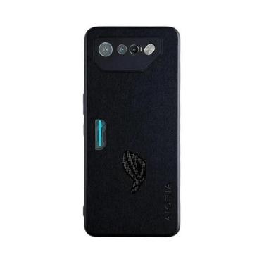 Imagem de Capa De Couro Têxtil Para Asus ROG Phone 7 6, Capa Protetora De TPU Ma