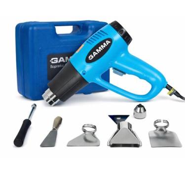 Imagem de Soprador Térmico Gamma G1935K com Kit e Maleta Alta Potência Ideal par