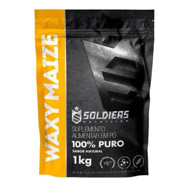 Imagem de Waxy Maize 1Kg - 100% Puro Importado - Soldiers Nutrition-Unissex