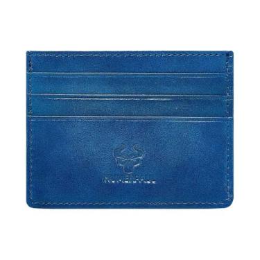 Imagem de Carteira Fina De Couro Genuíno De Alta Capacidade Com Proteção RFID Pa