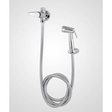Imagem de Ducha Higiênica Vita com Registro e Derivação Cromado - Perflex