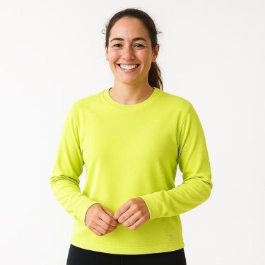 Imagem de Camiseta Manga Longa Feminina UV Verde Fera Print-Feminino