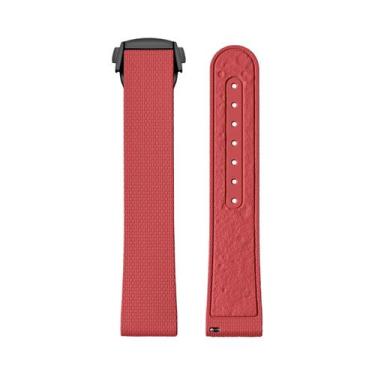 Imagem de Pulseira De Borracha Fluorada Unissex De 20mm Com Liberação Rápida Par