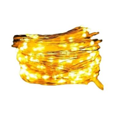 Imagem de Luzes De Fada LED Com Fio De Cobre Alimentadas Por Bateria Para Decora