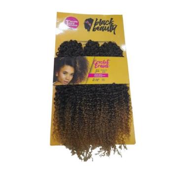 Imagem de Cabelo Fibra Orgánica Crochet Braids Ágata (300g) Black Beauty - Marca