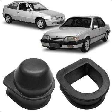 Imagem de Par Bucha Mancal Fixação Caixa Direção Mecânica Monza Kadett - Congrat