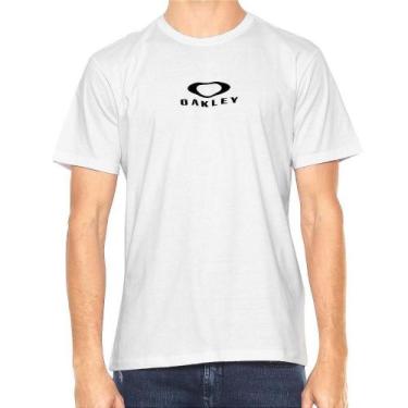 Imagem de Camiseta Oakley Bark New Branca, G