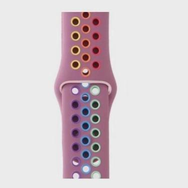 Imagem de Pulseira Pride Silicone Furo Sport Compatível Com Watch 38mm 40mm 41mm