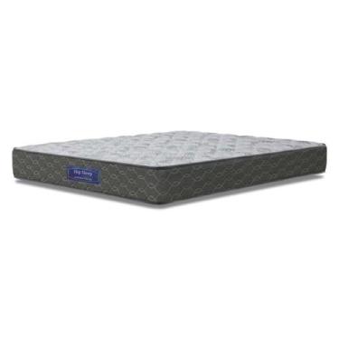 Imagem de Colchão Queen Ortopédico Espuma D33 Hiper 158x198x19cm Cinza - APOLO S