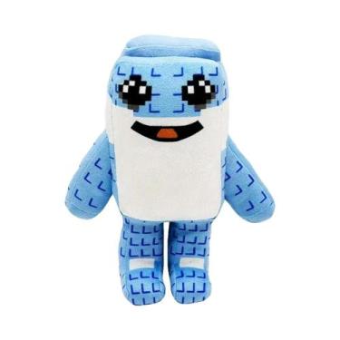 Imagem de Boneco De Pelúcia Azul No.67: Brinquedo Macio E Divertido Para Criança