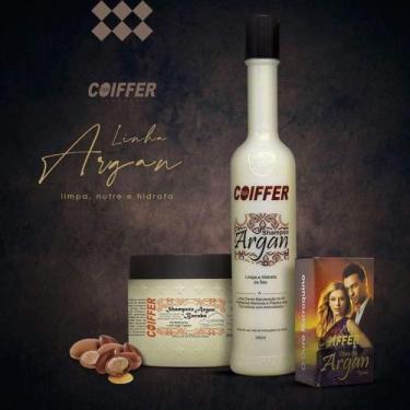 Imagem de Kit Manutenção De Argan Coiffer (3un) Hidratação Máxima