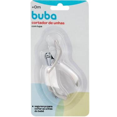 Imagem de Cortador de unha com lupa Buba cinza 12744