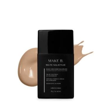 Imagem de Base Líquida Make. B Mate Salicylic 30g - Maquiagem , Cor 110