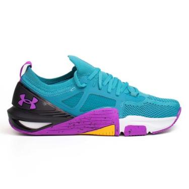 Imagem de Tênis Under Armour Tribase Cross 2 Feminino, 34, Azul