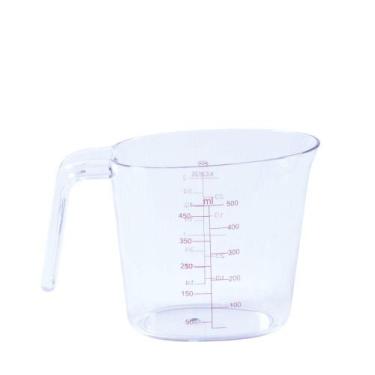 Imagem de Jarra Medidora Com Marcador e Alça 500 ML Transparente - Mor
