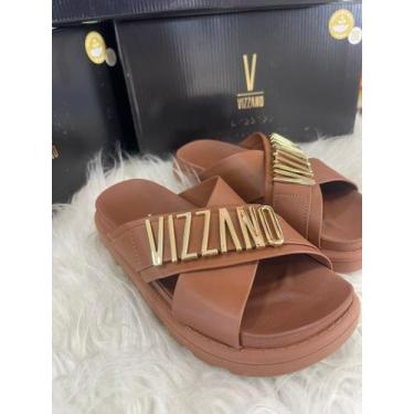 Imagem de Sandalia Papete Feminino Vizzano 6510.122, Nude, 35
