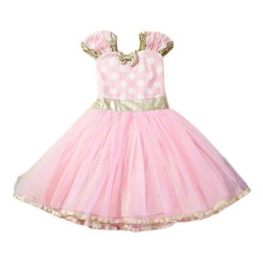 Imagem de Vestido Fantasia Princesa Infantil Minnie - N/a, 1