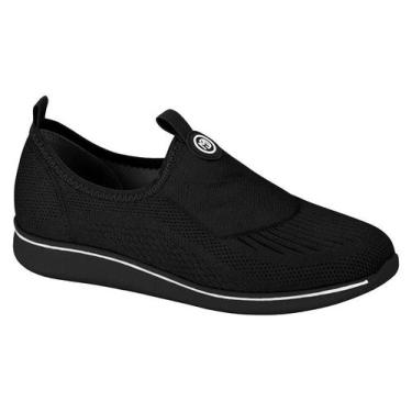 Imagem de Tenis feminino meia modare ultraconforto - 7358223, Preto, 35