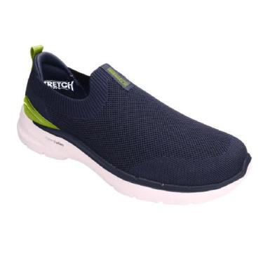 Imagem de Tenis skechers go walk 6 ref 216267br masculino, Marinho, 39