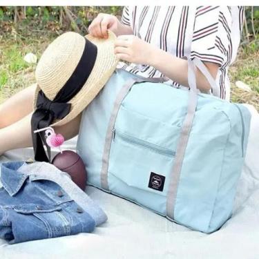 Imagem de Bolsa dobrável organizador de bagagem de viagem - NoBrand
