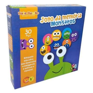 Imagem de Jogo da Memória Monstros - BATEBUMBO