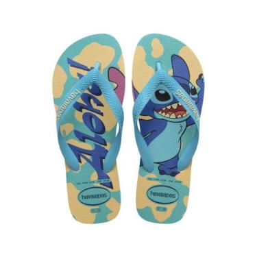 Imagem de Chinelo Infantil Havaianas Top Disney Classic, Buttercream, 23/24