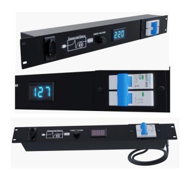 Imagem de Regua de AC Profissiona 20A 4000W Padrão Rack Para PA Sistema de Som R