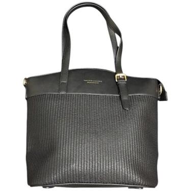 Imagem de Bolsa Feminina Veryrio Média com Alça Ombro e Transversal, Preto
