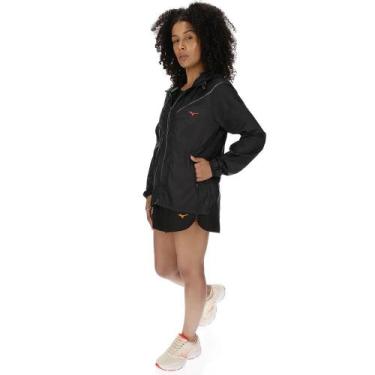 Imagem de Jaqueta De Corrida Mizuno High Feminina - Preto, Preto, G