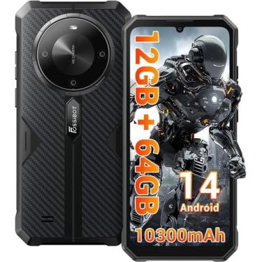 Imagem de Smartphone Fossibot F105 64gb 12gb Ram Ip69k À Prova Dágua Bateria 10.