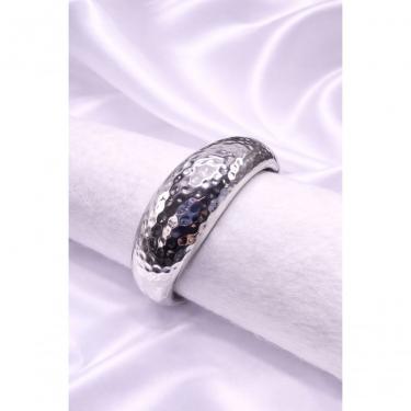 Imagem de Bracelete Feminino 13007H Liga Metálica Largo 6cm X 5cm Prata Elegante Moderno