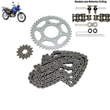 Imagem de Kit Relação  Yamanha Xtz 150 Crosser Todas Com Retentor - SMARTFOX
