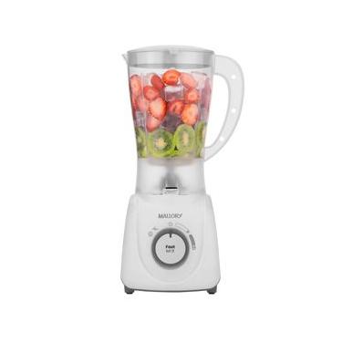 Imagem de Liquidificador Mallory Fast Mix Branco 2 Velocidades 600W com Função Pulsar