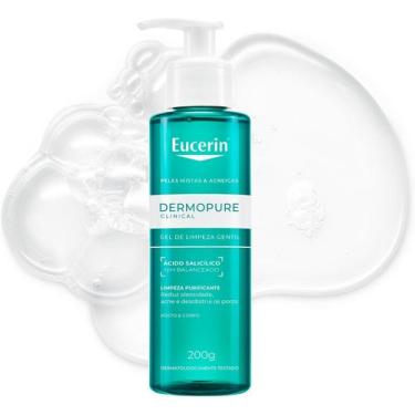 Imagem de Eucerin Gel de Limpeza Facial Antiacne DermoPure Gentil 200ml, Pele Mi