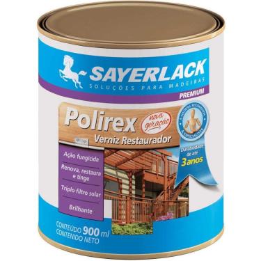 Imagem de Verniz Polirex Brilhante Mogno 900ml - Sayerlack