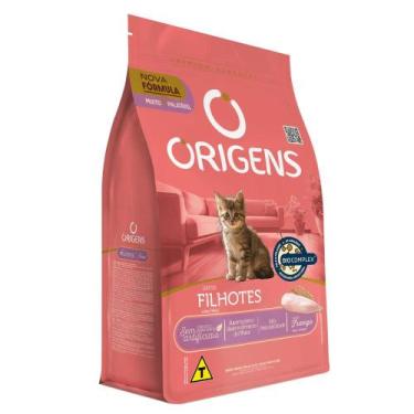 Imagem de Ração Origens Premium Especial para Gatos Filhotes Sabor Frango e Cere