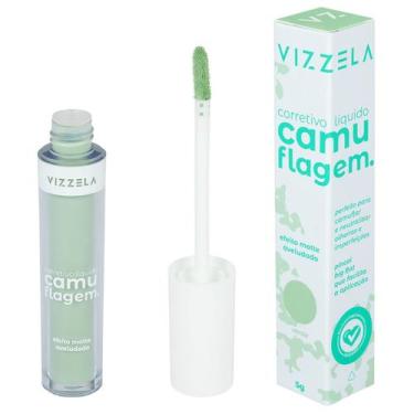 Imagem de Corretivo Camuflagem Verde Vizzela Manchas Avermelhadas - 1010-055