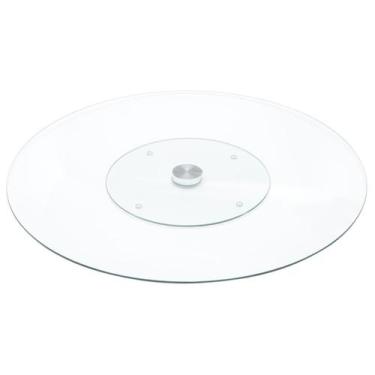 Imagem de Centro De Mesa Giratório De Vidro Temperado 30Cm Wolff