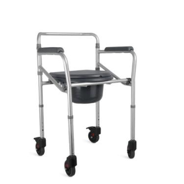 Imagem de Cadeira de Rodas Banho Aluminio 100KG Desmontavel Hidrolight