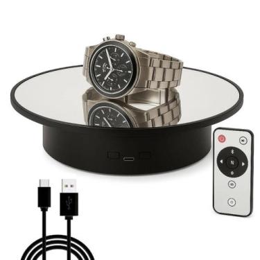 Imagem de Base Giratória para Fotos e Videos Greika USB-C com controle remoto