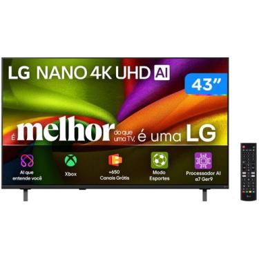Imagem de Smart TV 43" LG 4K Ultra HD Nano LED 43NU850BPSA WebOS 26 2026, 43"