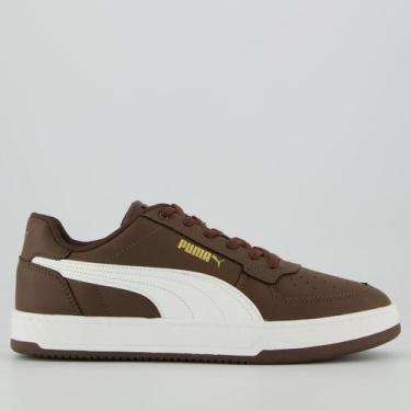 Imagem de Tênis Puma Caven BDP 2.0 Marrom e Branco, 42