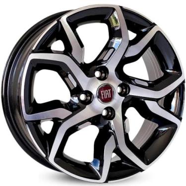 Imagem de Kit 4 rodas fiat argo hgt aro 14X6 4X98 ET35 R92 - Krmai