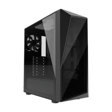 Imagem de Gabinete Cooler Master Cmp 520 Atx Lateral Em Vidro Temperado Preto  C