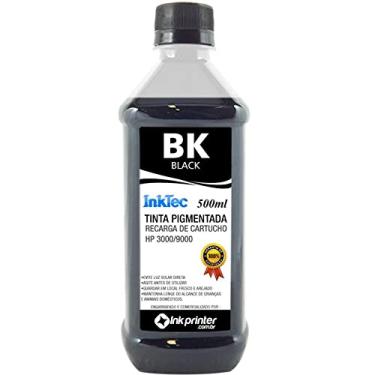 Imagem de Tinta Inktec Preta Pigmentada para Recarga de Cartucho de Impressora Hp (500ml)