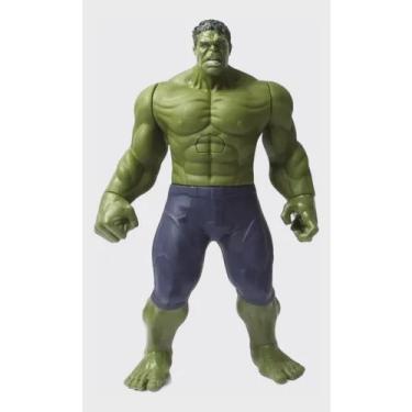 Imagem de Kit 2 Bonecos Hulk E Homem Aranha 30 Cm Com Led E Som Marvel