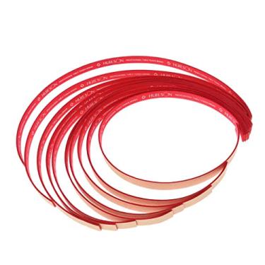 Imagem de Tachiuwa Taco de tênis de mesa com fita de borda, fita de esponja, vermelho/preto - vermelho