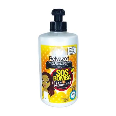 Imagem de Creme Para Pentear Relvazon Bomba De Vitaminas 300g