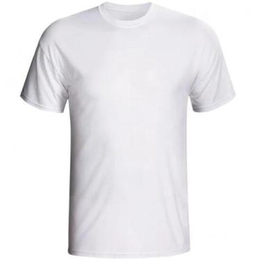 Imagem de Camiseta Branca 100% Poliester Para Sublimação - Unity Estamparia